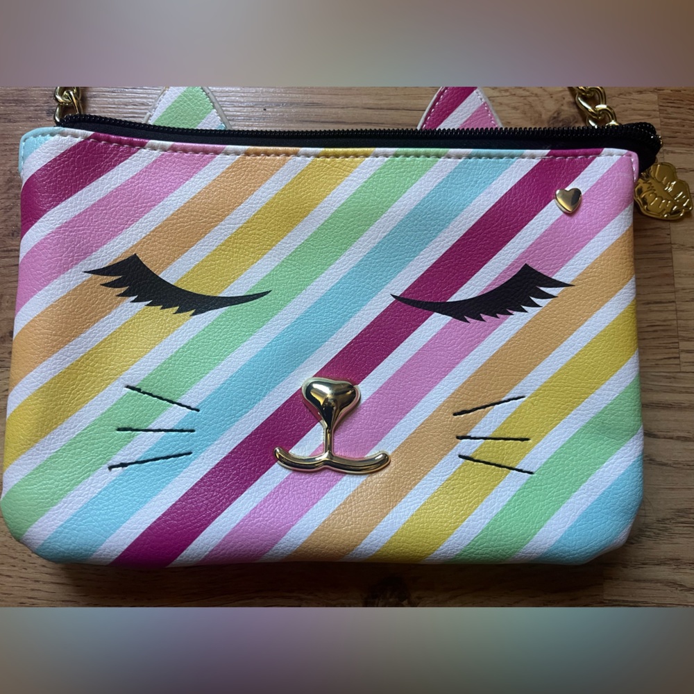 Luv Betsey stylish cat crossbody purse